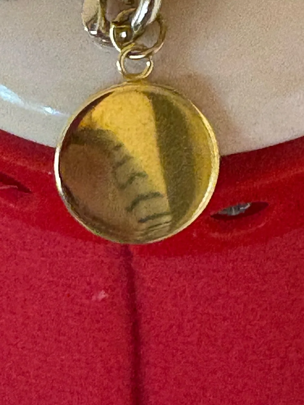 Authentic YSL charms and unbranded letter  charms on unbranded bracelet chain